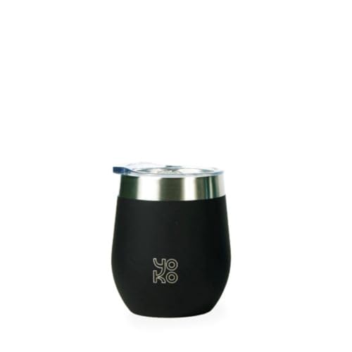 YOKO DESIGN - Thermobecher, 250 ml, Schwarz von YOKO DESIGN