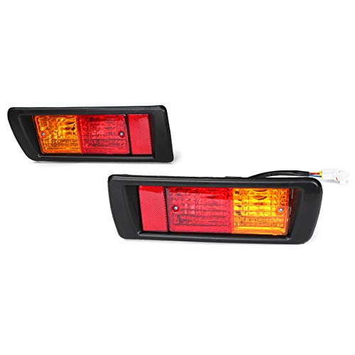 YONGYAO Auto Hinten Links + Rechts Rücklicht Mit Glühlampe für Toyota Land Cruiser Fj90 1996-2002 von YONGYAO