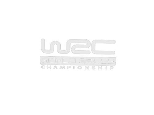 YONGYAO WRC Auto Modifizierten Autoaufkleber Decken Kratzer-Aufkleber Deckelaufkleber Kopfaufkleber Leichte Augenbrauen-Aufkleber Personalisierte Aufkleber-Weiß von YONGYAO