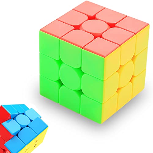 YUTOU Zauberwürfel Speed Cube Magic Puzzle Cube 3D Puzzle Spiele Stickerless Magic Cube Puzzles Puzzle Cube Spielzeug für Kinder Erwachsene Anfänger von YUTOU