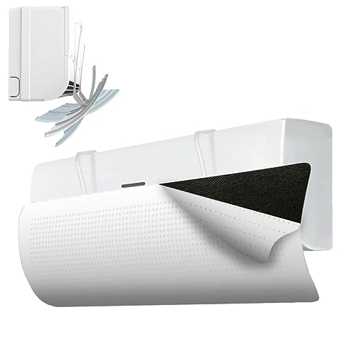 Yaepoip Air-Conditioning Draught Excluder, Board Wind Direction Telescopic Wind Shield Cover for Home, No Need to Punch Holes Adjustable Air Conditioner Deflector (#6) von Yaepoip
