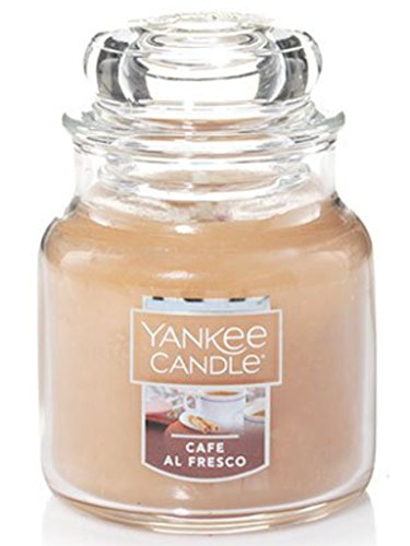 Duftkerze im Glas, Duft: Cafe al Fresco, Frühlings2017 von Yankee Candle