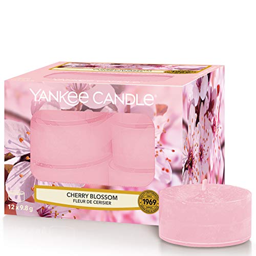 Yankee Candle Duft-Teelichter | Cherry Blossom | 12 Stück von Yankee Candle
