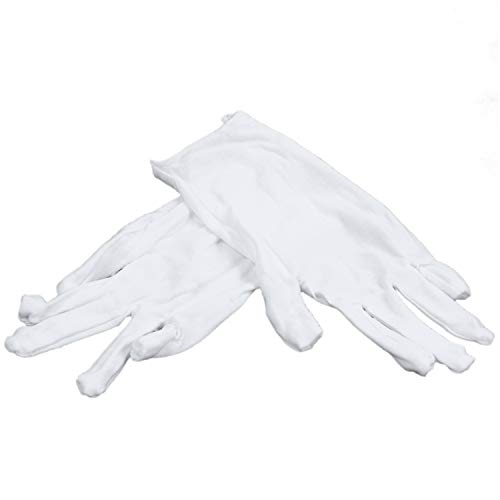 Ycagrain White Baumwollhandschuhe Antistatische Handschuhe Schutzhandschuhe FÜR Hausarbeiter von Ycagrain