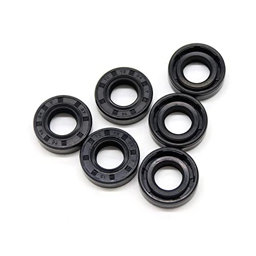 5pcs schwarze ID 20mm NBR Nitril Gummiöldichtung,20x28x6mm von Yhloubb