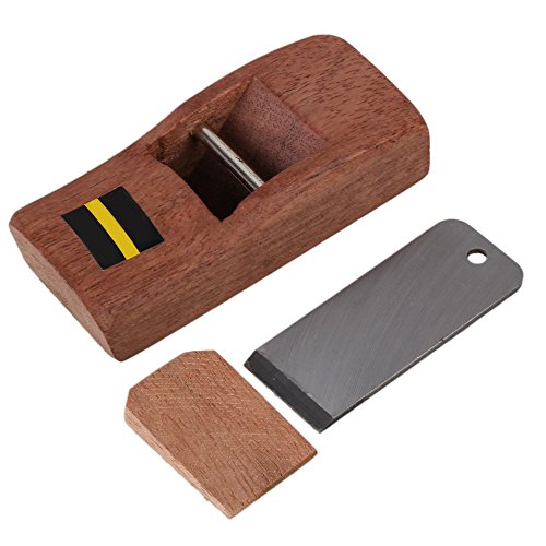 Yibuy Mini-Handhobel aus Holz, perfekt für die Holzbearbeitung, das Beschneiden, das Hobeln von Holz, das Glätten von Oberflächen, 10 cm von Yibuy
