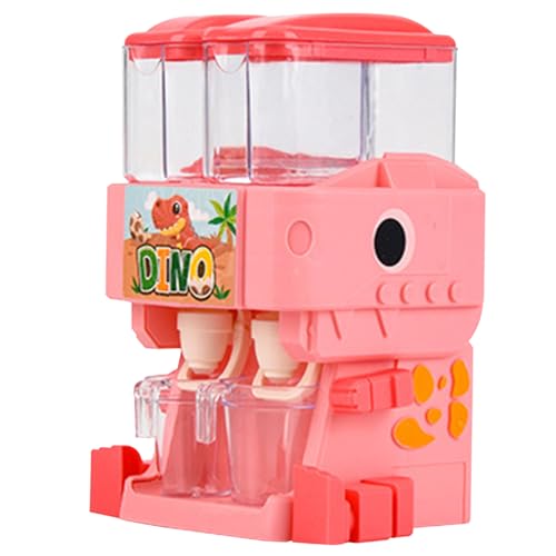 Yililay Wasserspender für Kinder Dinosaurierform Dual Outlet Netter Mini Wasserspender mit Tassen Rotationsarm und Bein Dual Wassertank Kinder Wasserspender, Style2 von Yililay