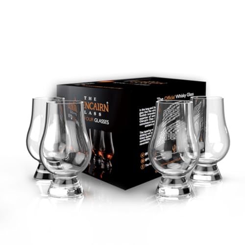 GLENCAIRN Whisky Gläser Set Im 4er-Set In 4er-Geschenkbox von GLENCAIRN