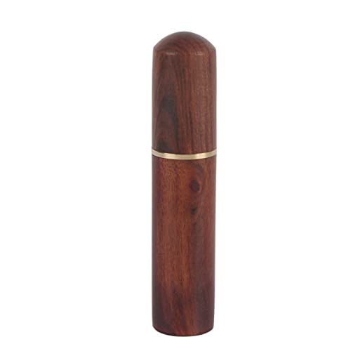 Zahnstocherbox aus Holz für Handarbeit, Zahnstocher, tragbar, Kapselhülle (Material: Rosewood) von Yosoo