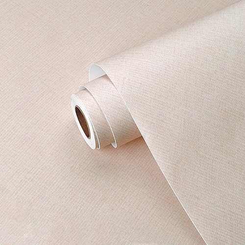 Yullpaper Selbstklebende Tapete Beige Vintage 40cm X 800cm Klebefolie Möbel Beige Tapeten für Wohnzimmer Küche Wand Selbstklebende Folie für Möbel Tisch Schränke Retro Möbelfolie Beige von Yullpaper