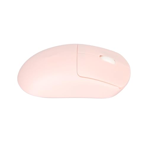 Yunseity Kabellose Maus, Passend für Palm 1200 DPI Gaming-Maus, Gummi-Scrollrad für Mädchen für Desktop-PC (PINK) von Yunseity