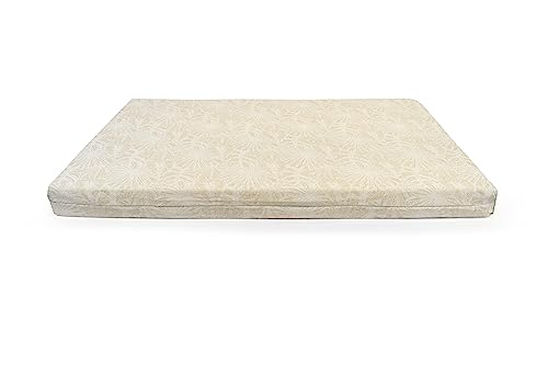 ZAMIBO, Saygon Beige Matratze, Abnehmbarer Bezug, Baumwolle, Polyester, 75 x 115 x 7 cm von ZAMIBO