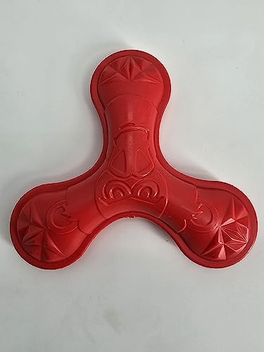 ZAMIBO Hundespielzeug, TPR, Frisbee, 16,4 cm, Rot von ZAMIBO