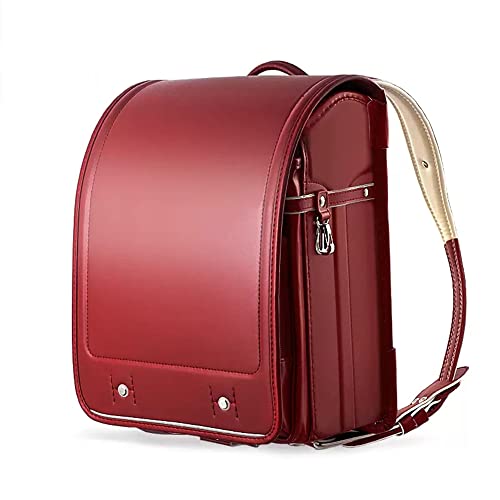 ZCBYBT Ransel Randoseru Japanische Schultaschen Für Mädchen Und Jungen Box Rucksack Große Kapazität Bookbag,26 * 20 * 35Cm,C von ZCBYBT