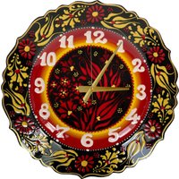 Keramik Wandbehang Runde Uhr Mit Samt Geschenkbox, Dekorative Handgemachte Keramik, Einzigartiges Geschenk Neuer Wohnungskäufer, Umzug von ZEEMRusticHomeDecor