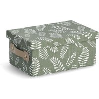 Zeller Present - Aufbewahrungsbox 'Leaves', Baumwolle/Polyester, von ZELLER PRESENT