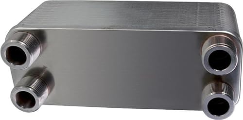 Zilmet Plattenwärmetauscher P16 4x 3/4" AG 10bar - 17B19016 von ZILMET