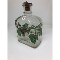 Vintage Holmegaard Denmark Himbeer Karaffe. Rubus Ideus L von ZLRetro