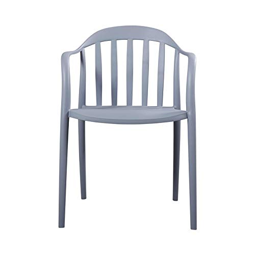 ZONS 2er Set Zion Stuhl PP grau stapelbar - außen oder innen von ZONS