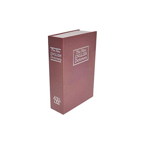 ZONS Buch Premiumqualität L 18 x L 11,5 x H 5,5 cm (4 Farben) (rot) von ZONS