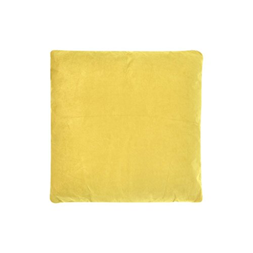 ZONS Kissen 45 x 45 cm + Füllung 480 g. 4 Farben (Gelb) von ZONS