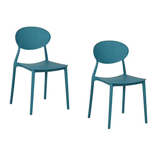 Zons Stuhl, blau, 48x48x81 cm von ZONS