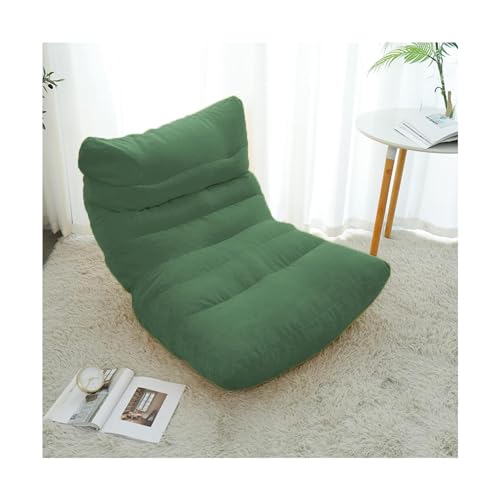 ZQNDFAC Sofa-Sitzsack Moderner Lounge-Sessel, fauler Sitzsack, Bodensofa, Akzent-faules Sofa für Wohnzimmer, Eckstuhl, Schlafzimmer, Salon, Büro Gemächlich von ZQNDFAC