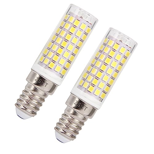 ZSZT Dunstabzugshaube lampe LED E14 8W, Ersatz für 75W Halogenlampen, Weißes Licht 6000K AC220V-240V, kein Flimmern, Augenschutz, 2 Stück… von ZSZT