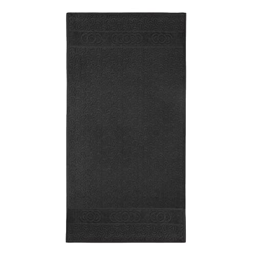 ZWOLTEX Design Jacquard Handtuch Sets - Badetuch - Handtuch - Gästetuch I 100% Ägyptischer Baumwolle I Sammlung MORWA - Morwa graphite-K64-5951 2X(50x100) von ZWOLTEX