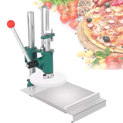 ZYLDDS Pizzateigpresse, Teigroller, Teigausrollmaschine, Nudelmaschine, tragbare kommerzielle Teig-Chapati-Blatt-Pizzakrustenpresse, für Zuhause, Küche und gewerbliche Nutzung,16cm von ZYLDDS