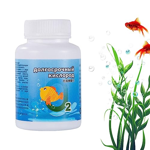 120 Sauerstofftabletten Für Aquarien – Langzeit-Sauerstoffanreicherungspartikel Für Aquarien | Mehrzweck-Sauerstoffanreicherungsgerät Für Aquarien, Aquarien Und Teiche von Zankie