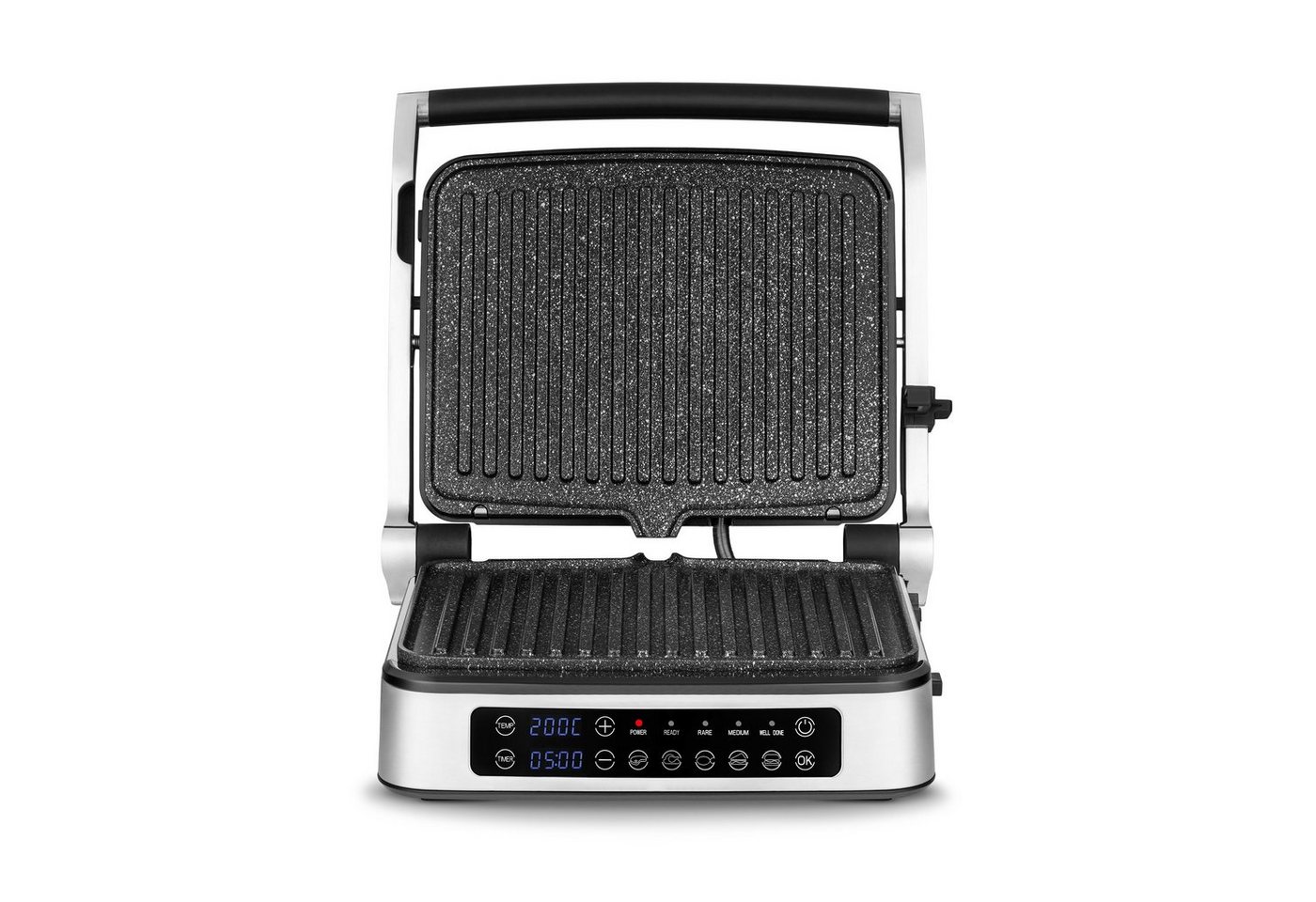 Zeegma Kontaktgrill GRILL CHEF, 2100,00 W, 2in1 Kontaktgrill und Sandwichtoaster von Zeegma