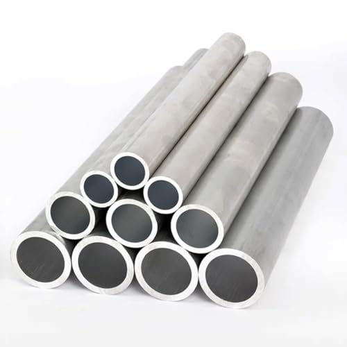 2 Stück Aluminiumrohre, 3 Mm Dicke, 12–120 Mm Außendurchmesser, Gerade, Rund, 500 Mm Lang, Rohr Aus 6063-Aluminiumlegierung (Size : OD 12 x ID 6mm) von Zelbuck