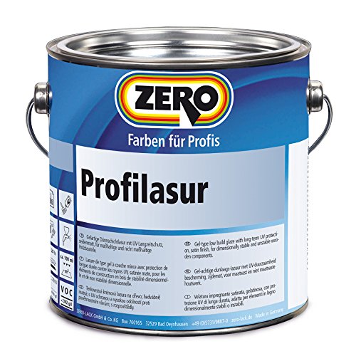 ZERO Profilasur kiefer 2,5 l, Seidenmatt, Alkydharz-Holzlasur von Zero