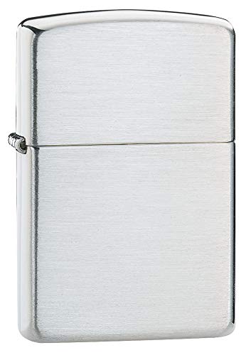 Sterling Silver Brushed Finish von Zippo