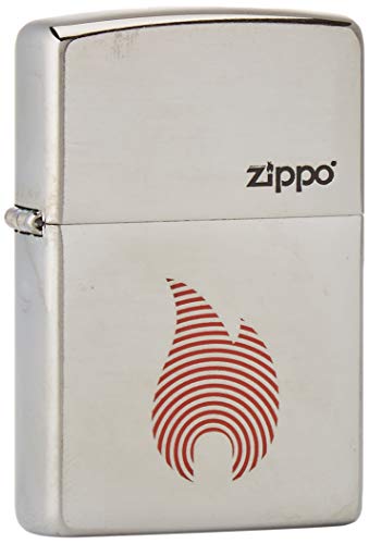 Zippo 60001113 Feuerzeuge, Messing, gebürstet, Chrom, einzigartig von Zippo