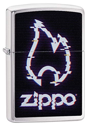 Zippo Feuerzeug, Messing, Individual Design, Original Pocketsize von Zippo