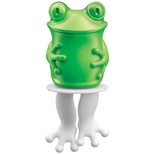 Zoku Eisformen Ice Pop Frosch 45ml in grün, Kunststoff, 28x28x12 cm von Zoku
