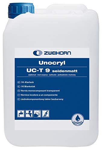 Zweihorn Unocryl 1K Wasser-Treppenlack UC-T 9 (5 Liter) von Zweihorn