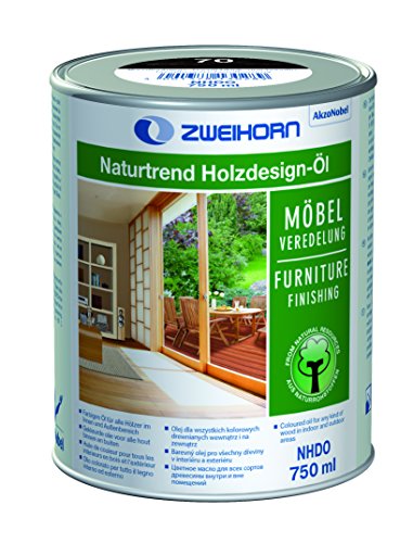 Zweihorn® Naturtrend Holzdesign-Öl NHDO 30 mahagoni 750ml von Zweihorn