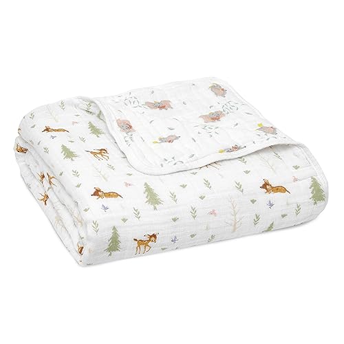 aden + anais™ Essentials Baumwoll-Musselin-Decke Disney + Friends-Bambi Forest von aden + anais