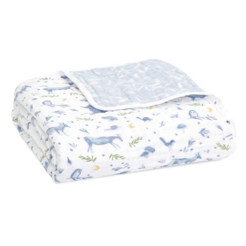 aden + anais Dream Baby Decke - Pack von 1 | Große atmungsaktive 100% Baumwoll -Musselin -Bettwäsche | COT -Decken für Neugeborene & Säuglingsjungen & Mädchen | Draußen von aden + anais