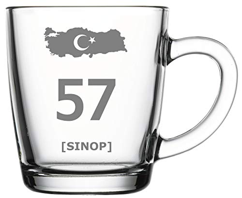 Türkische Teegläser Set Cay Bardagi set türkischer Tee Glas 2 Stück 57 Sinop von aina