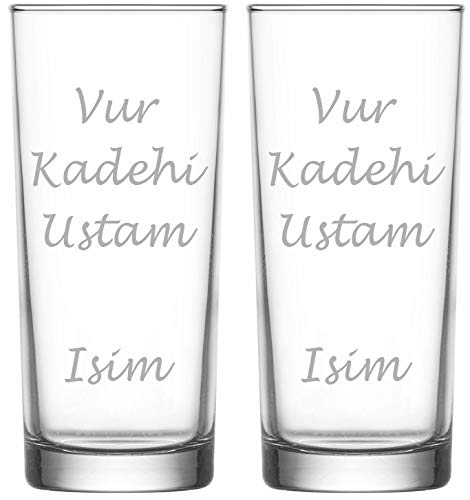 Raki Gläser mit Gravur Glas Raki Bardagi Bardak Rakigläser mit Name Isim isimli Arkadas Hediyesi von aina