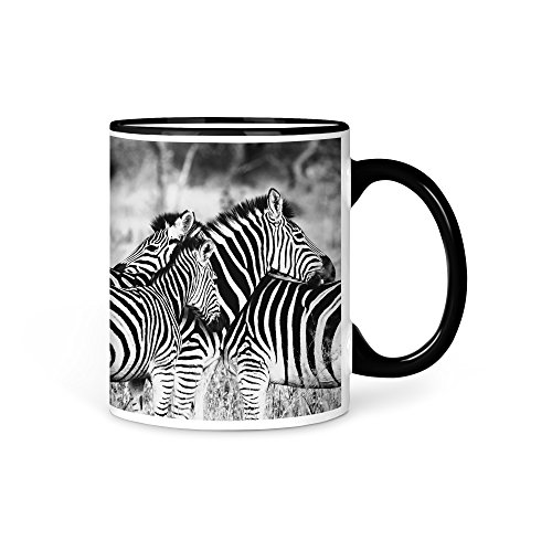 Tasse Kaffeetasse Zebra Tier Tiere von aina