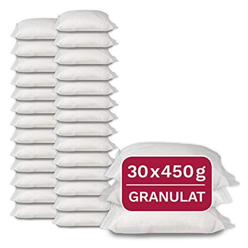 30 x 450 g Universal Luftentfeuchter Nachfüllpack, Luftentfeuchter Granulat in Vliesbeuteln, geeignet für gängige Raumentfeuchter von airself