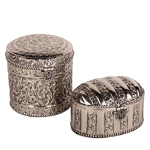 albena shop 73-121 orientalische Metall Dose (2er-Set: 1 RENJA+1 GILJA) von albena shop