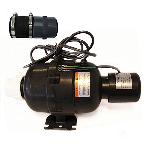 Heizgebläse 230V 700W mit integriertem Druckwellenschalter, Luftsprudel für Whirlpool, Badezuber mit Anschluss 50mm von alfa-pool