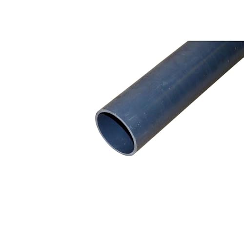 PVC U Rohr 75mm Außendurchmesser - graues Rohr zum Kleben - Meterware von altone