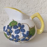 Vintage Keramik Krug Vase | Blumen Signierte 1969 von archipel32